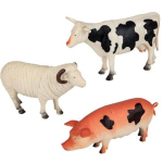 Farm animals, Large - Height 7 - 8cm